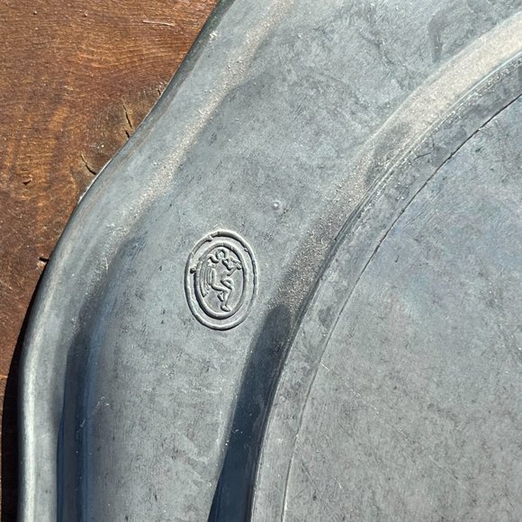 1984 Pewter Plate Adelsheim Germany - Picture 4 of 6